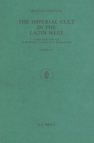 Cover for The Imperial Cult in the Latin West