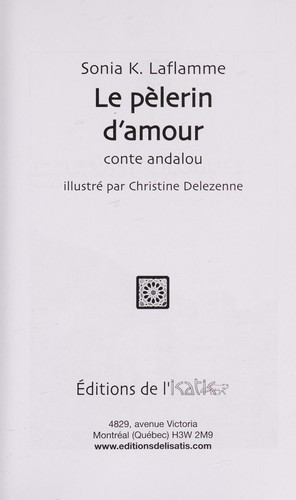 Cover for Le pelerin d'amour