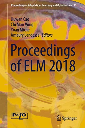 Cover for Proceedings of ELM 2018