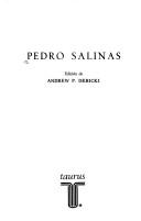 Cover for Pedro Salinas