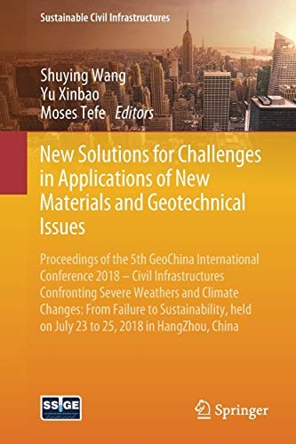 Cover for New Solutions for Challenges in Applications of New Materials and Geotechnical Issues