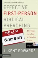 Cover for Effective First-Person Biblical Preaching