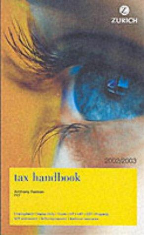 Cover for Zurich Tax Handbook 2002-2003