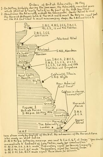 Cover for Diagrammatic study of the battle of Jutland