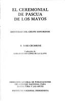 Cover for El ceremonial de Pascua de los mayos
