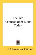 Cover for The Ten Commandments For Today