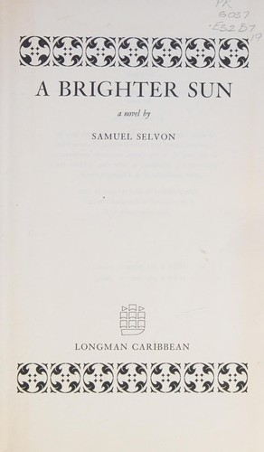 Cover for A brighter sun