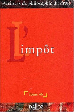 Cover for L'Impôt, 1ère édition