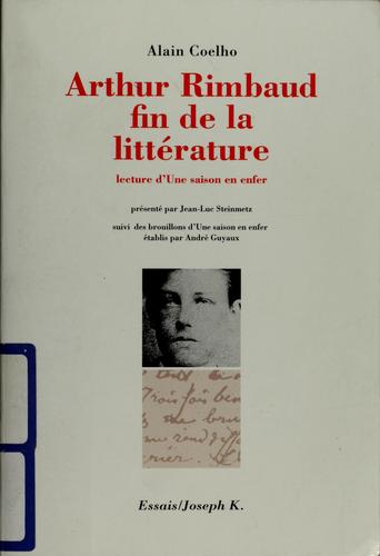Cover for Arthur Rimbaud, fin de la littérature