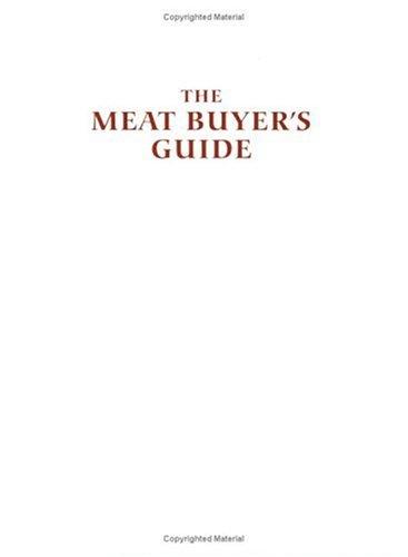 Cover for The meat buyer's guide