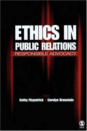 Cover for Ethics in Public Relations