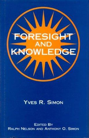 Cover for Foresight and knowledge