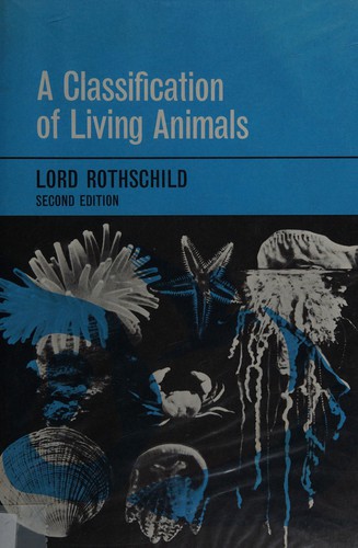 Cover for A classification of living animals