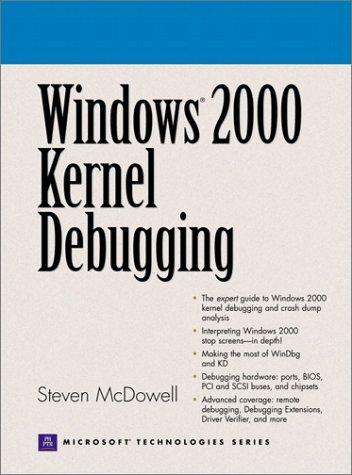 Cover for Windows 2000 Kernel Debugging