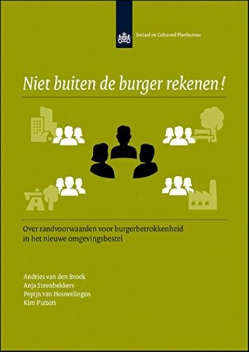 Cover for Niet buiten de burger rekenen!
