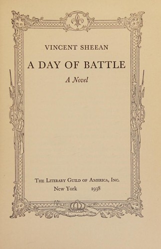 Cover for A Day Of Battle