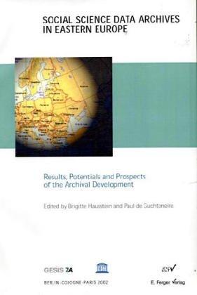 Cover for Social science data archives in Eastern Europe