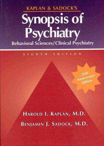Cover for Kaplan and Sadock's Synopsis of Psychiatry