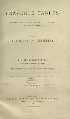 Cover for Traverse tables