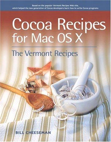 Cover for Cocoa recipes for Mac OS X