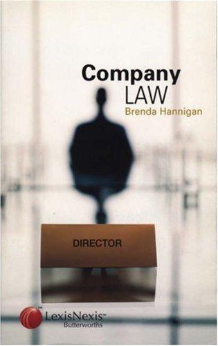 Cover for Company Law
