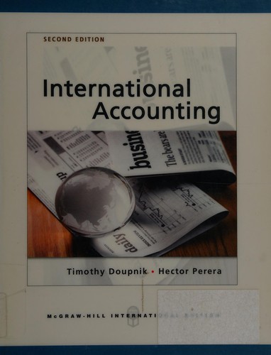 Cover for International accounting