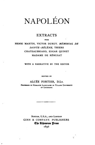 Cover for Napoléon