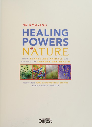 Cover for The amazing healing powers of nature