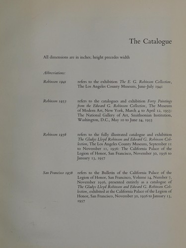 Cover for A loan exhibition of paintings and sculpture from the Niarchos collection