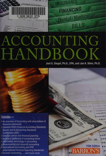 Cover for Accounting handbook