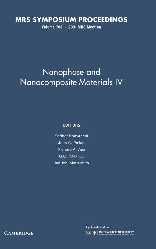Cover for Nanophase and nanocomposite materials IV