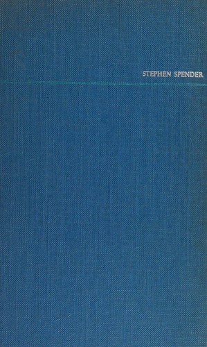 Cover for Stephen Spender's Autobiography