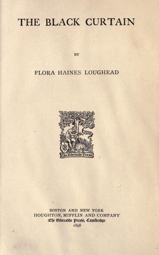 Cover for black curtain.