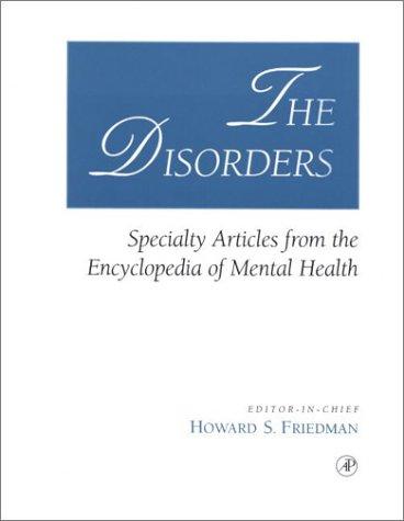 Cover for The Disorders
