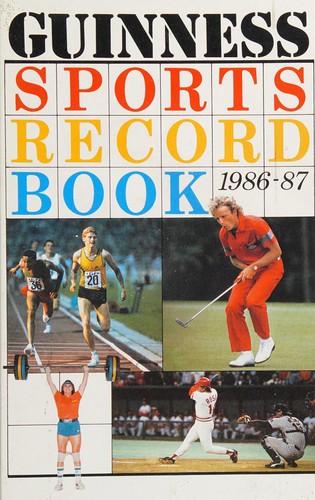 Cover for Guinness Sports Record Book 1986-1987