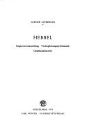 Cover for Hebbel