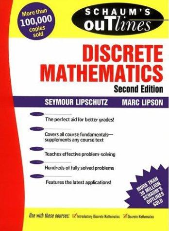 Cover for Schaum's Outline of Discrete Mathematics (Schaum's)