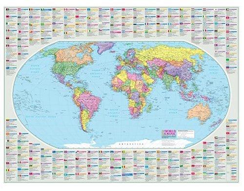 Cover for World Almanac Us/World Wall Ma