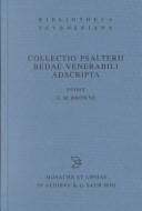 Cover for Collectio Psalterii Bedae