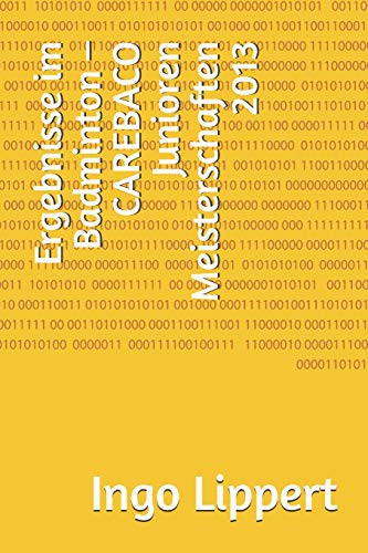Cover for Ergebnisse im Badminton – CAREBACO Junioren Meisterschaften 2013