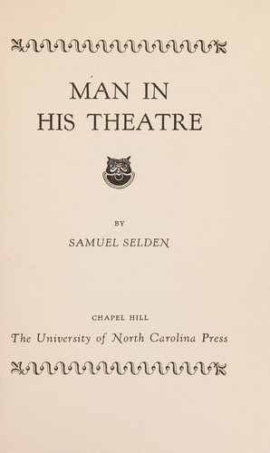 Cover for Man in his theatre