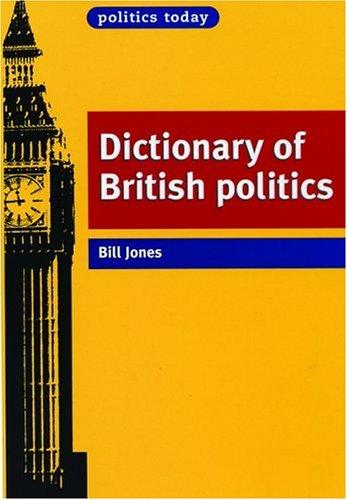 Cover for Dictionary of British politics