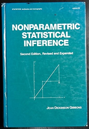 Cover for Nonparametric statistical inference