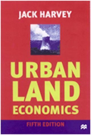 Cover for Urban Land Economics