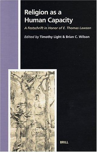 Cover for Religion as a Human Capacity