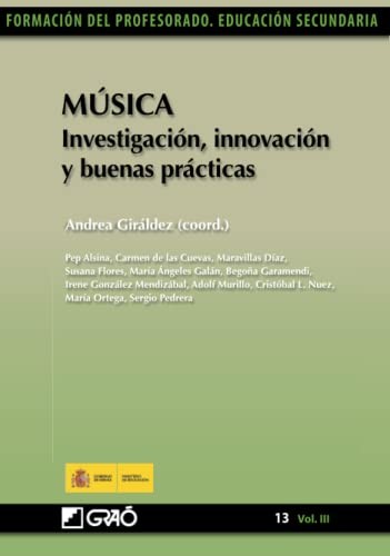 Cover for Música. Investigación, innovacióny buenas prácticas