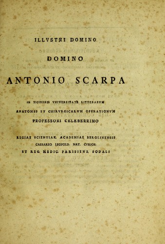 Cover for Henrici Augusti Wrisberg phil. et med. doct. ... sylloge commentationum anatomicarum. I. De membranarum ac inuolucrorum continuationibus. II. Neruis arterias venasque comitantibus et III. De neruis pharyngis