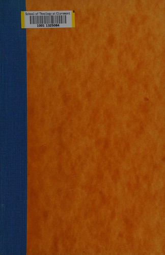 Cover for David Friedrich Straus
