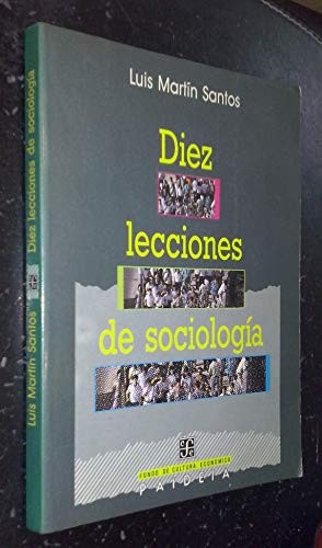 Cover for Diez lecciones de sociología