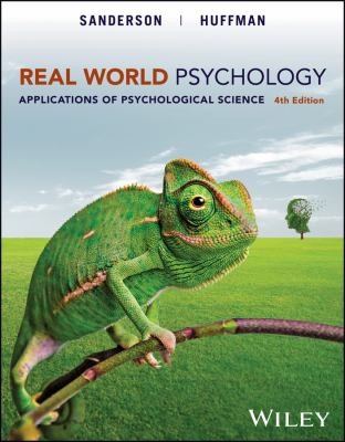 Cover for Real World Psychology
